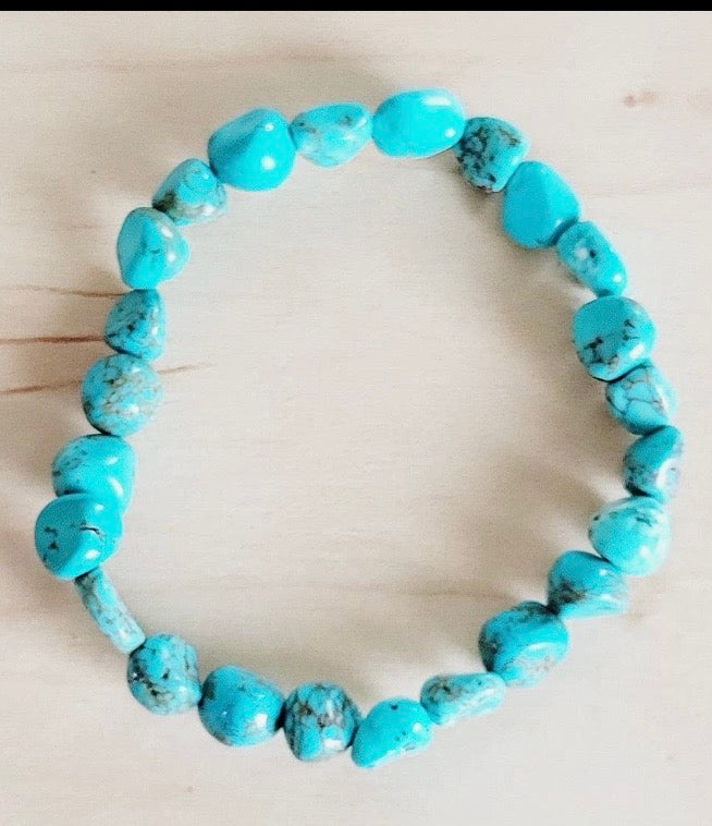 Beaded Turquoise
Stretch Bracelet