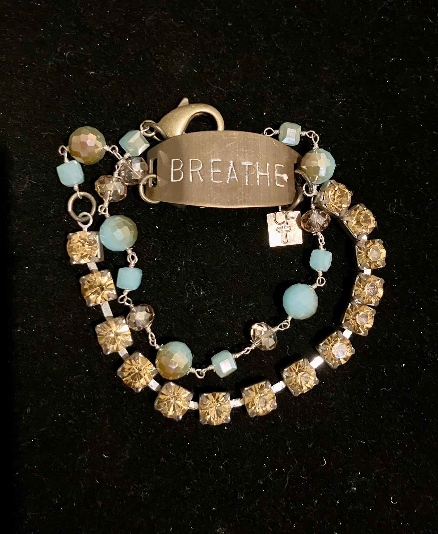 “Breathe” Wrap Bracelet