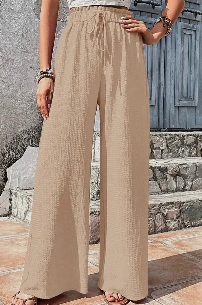 Tan Wide Leg
Pants