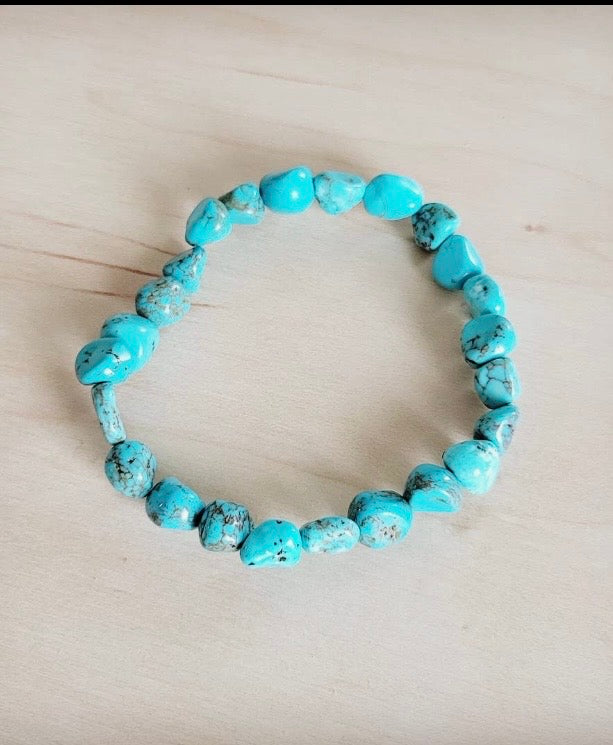 Beaded Turquoise
Stretch Bracelet