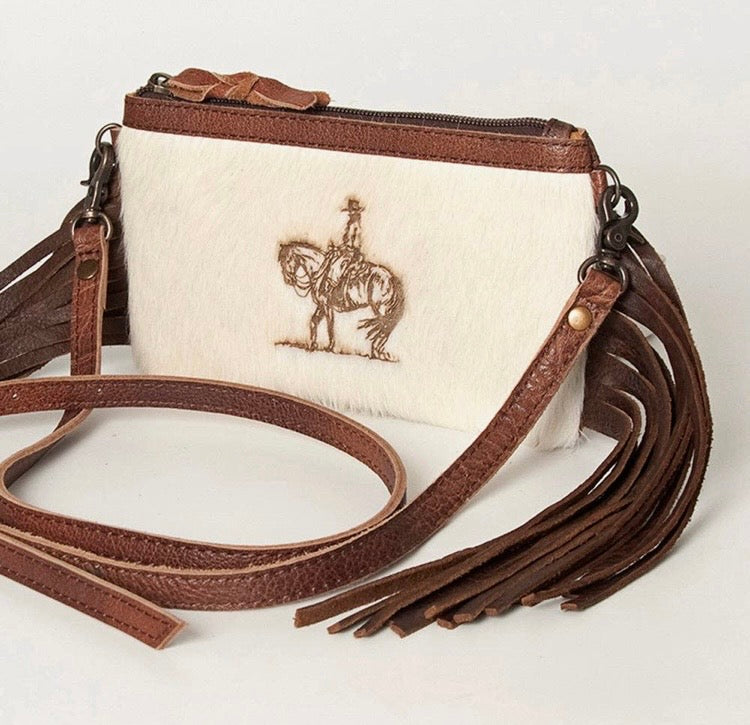 Crossbody Bag “Cowgirl on Horse”