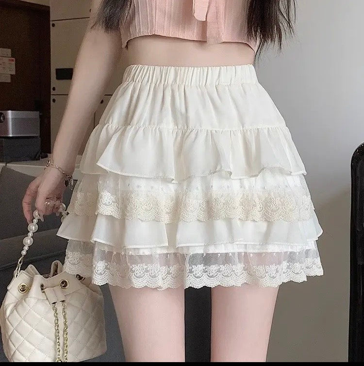Tulle Mini Skirt