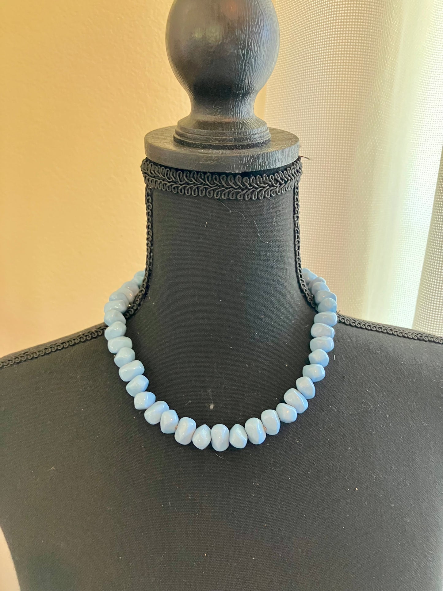 Light Blue Chunky Necklace