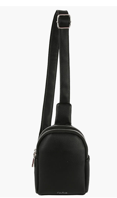 Erin Annie Black Sling Bag