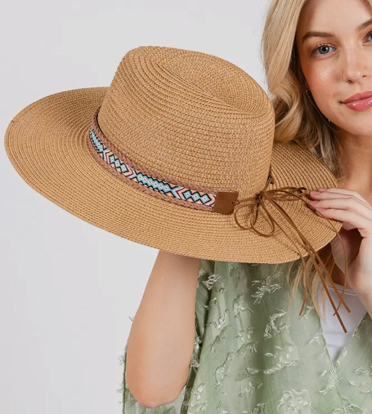 Woven Straw Hat
