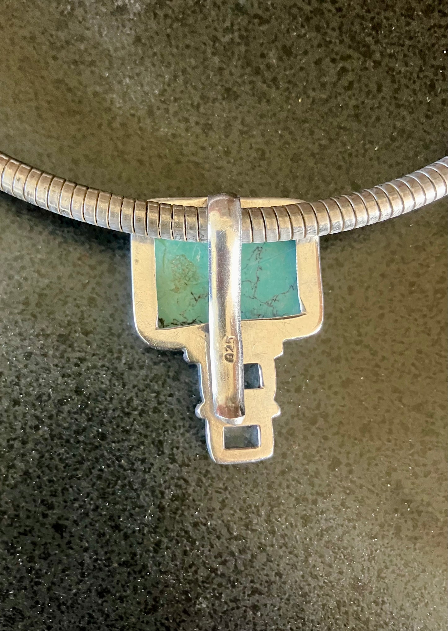 Turquoise & Crystal Choker