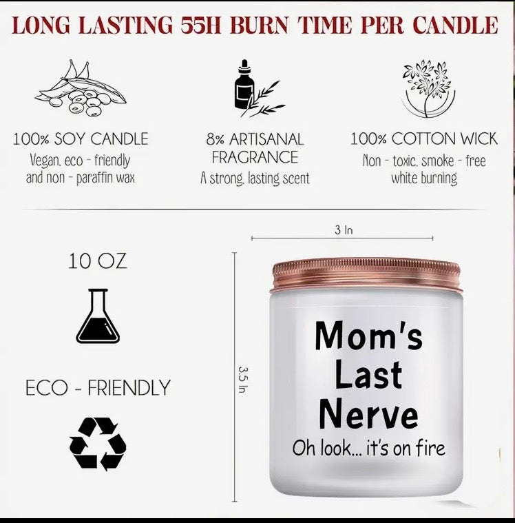 Mom Vanilla Candle