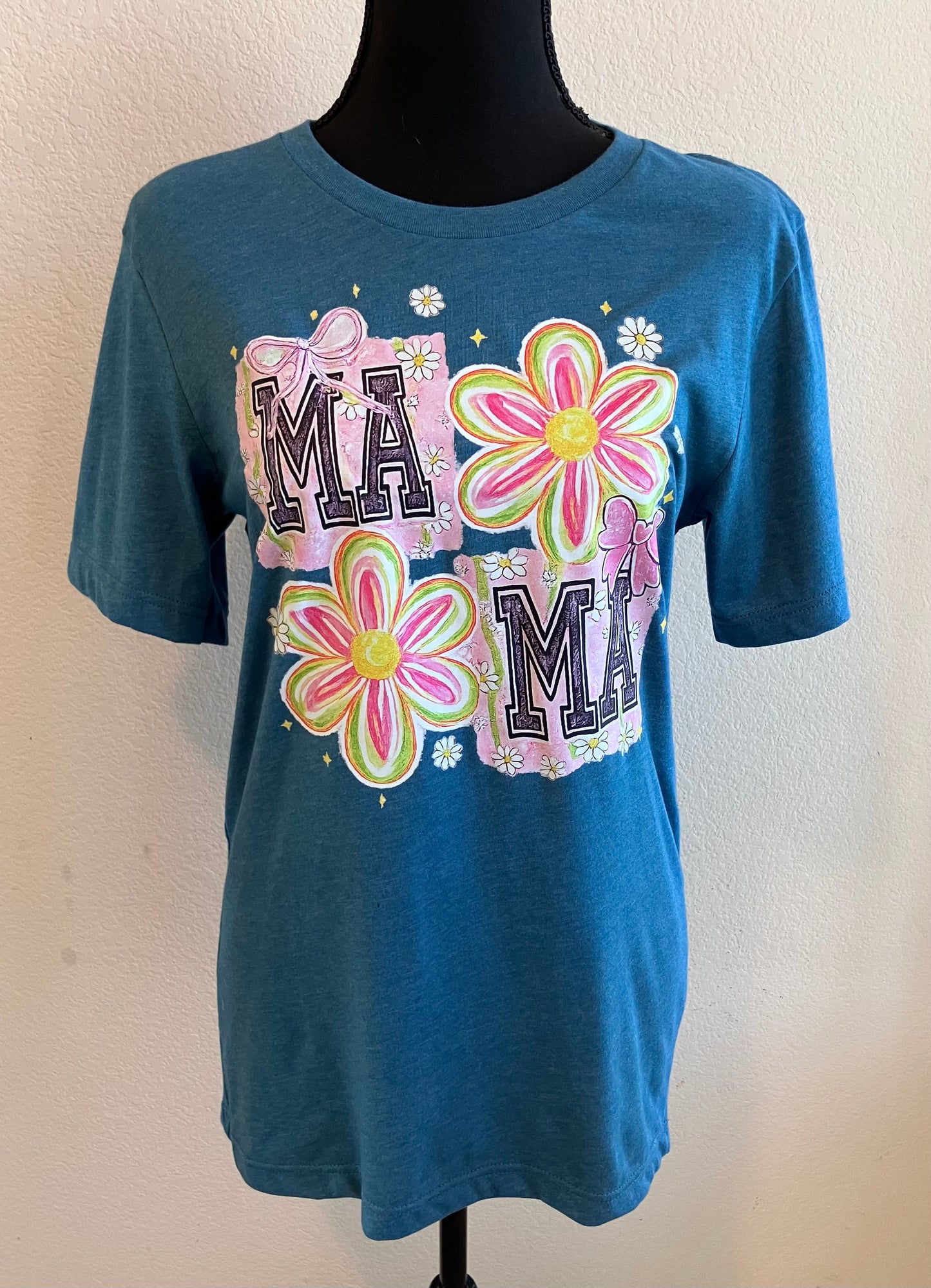 “Mama” Floral Tshirt
