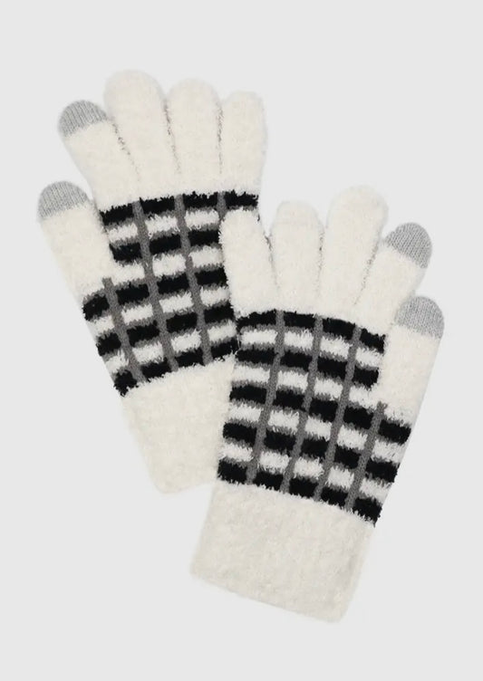 Black & White Stripe
Smart Gloves